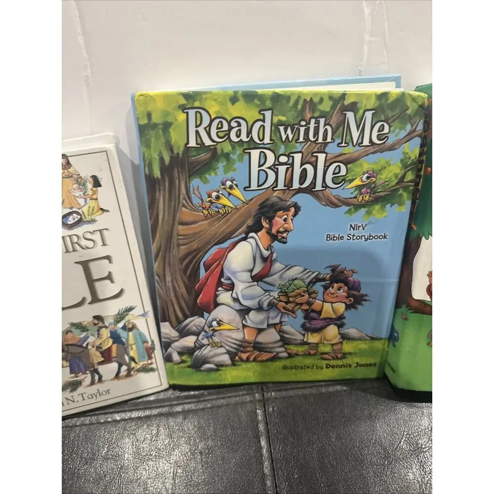 Lot of 3 Children’s Bible Books Beginner’s Bible Read With Me Child’s First